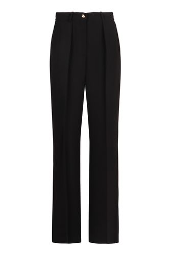 Jersey Trousers Crêpe Trousers - Elisabetta Franchi - Modalova