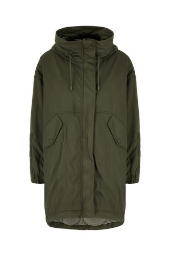 Military Green Cotton Blend Reversible Down Jacket - Weekend Max Mara - Modalova