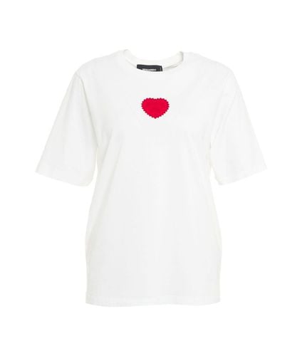 Velvet Heart Easy Fit T-shirt - Dsquared2 - Modalova