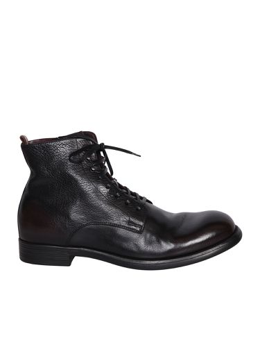 Chronicle 004 Black Ankle Boots - Officine Creative - Modalova