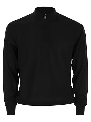 Favonio - Superfine Wool Half-zip Sweater - Fedeli - Modalova