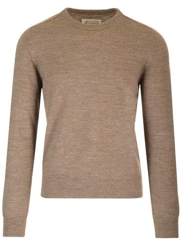 Crewneck Wool Sweater - Maison Margiela - Modalova