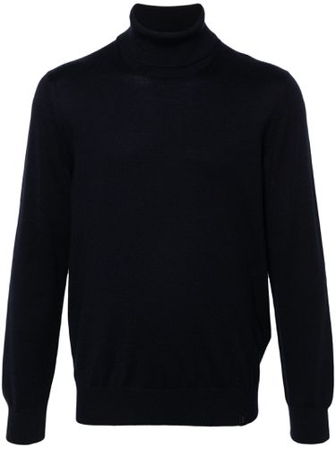 Fay Navy Blue Virgin Wool Jumper - Fay - Modalova