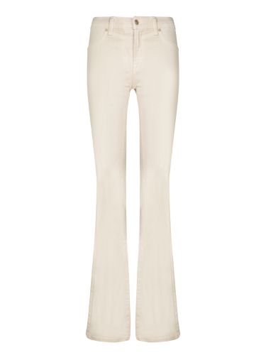 Ivory Coated Bootcut Jeans - 7 For All Mankind - Modalova