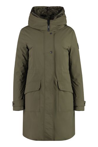 Military Technical Fabric Parka With Internal Removable Down Jacket - Woolrich - Modalova