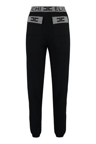 Knitted Joggers Pants - Elisabetta Franchi - Modalova