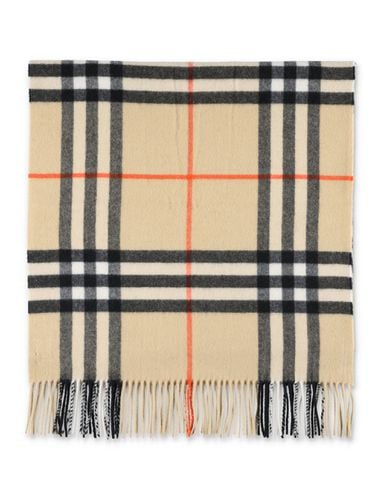 Mu Washed Giant Check Scarf - Burberry London - Modalova