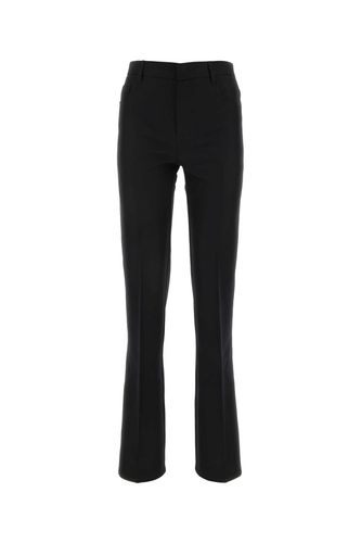 Black Polyester Pant - Philosophy di Lorenzo Serafini - Modalova