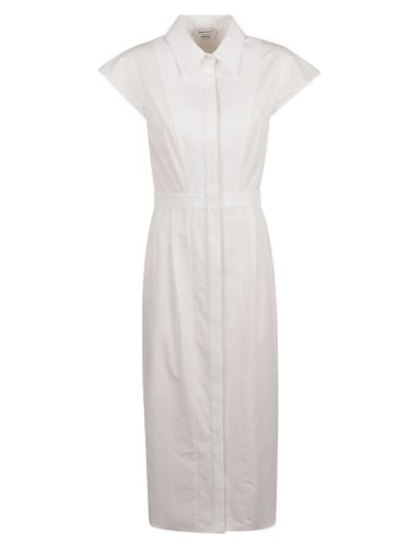 Capped Sleeve Dress - Alexander McQueen - Modalova