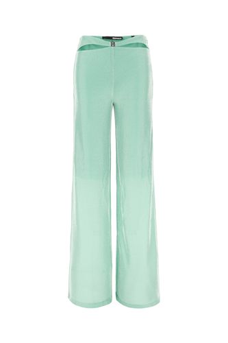 Sea Green Nylon Blend Pants - Rotate by Birger Christensen - Modalova