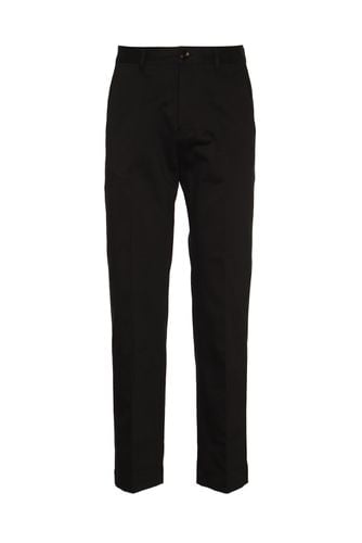 Buttoned Straight Trousers - Ami Alexandre Mattiussi - Modalova