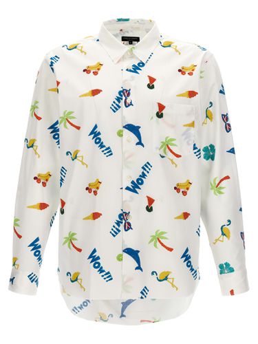 All-over Print Shirt - Comme Des Garçons Homme Plus - Modalova