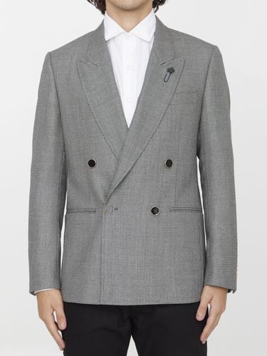 Lardini Double-breasted Wool Jacket - Lardini - Modalova