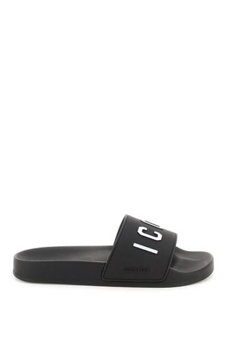 Dsquared2 Icon Logo Flat Sandals - Dsquared2 - Modalova