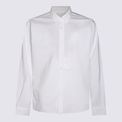 White Cotton Shirt - Ami Alexandre Mattiussi - Modalova