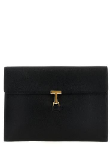 Tom Ford monogram Logo Clutch - Tom Ford - Modalova