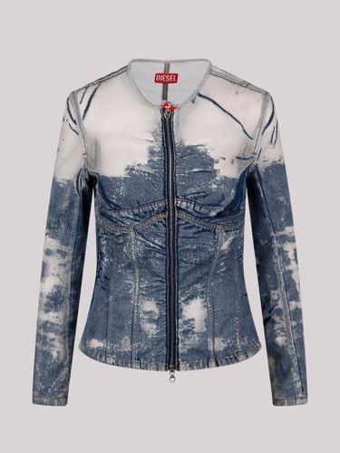 Diesel Milly Denim Fitted Jacket - Diesel - Modalova