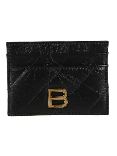 Balenciaga Crush Card Holder - Balenciaga - Modalova