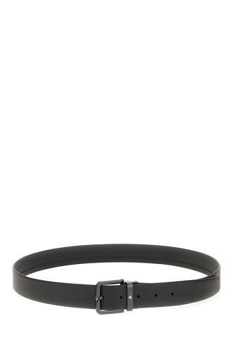 Montblanc Black Leather Belt - Montblanc - Modalova