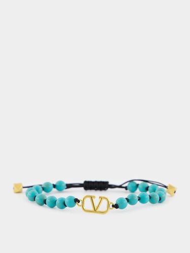 Vlogo Signature Bead Embellishment Bracelet - Valentino - Modalova