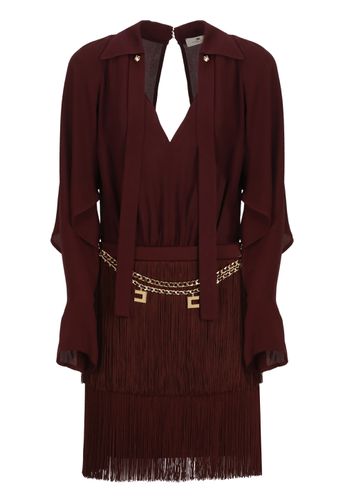 Elisabetta Franchi Fringed Dress - Elisabetta Franchi - Modalova