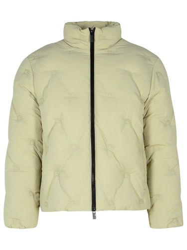 Burberry Beige Nylon Down Jacket - Burberry - Modalova