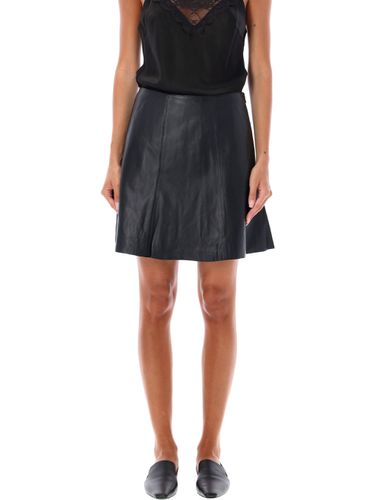 Mini Leather Skirt Naommi - By Malene Birger - Modalova