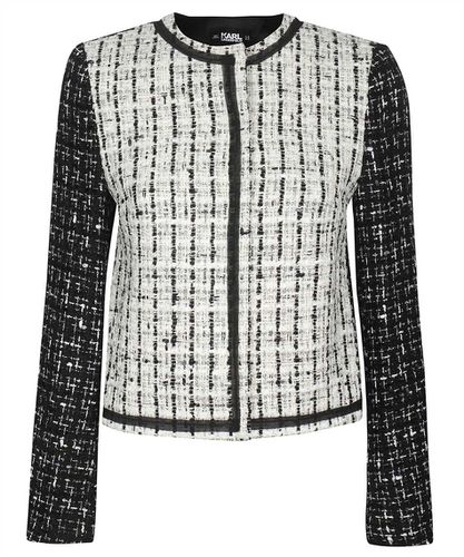 Karl Lagerfeld Tweed Jacket - Karl Lagerfeld - Modalova