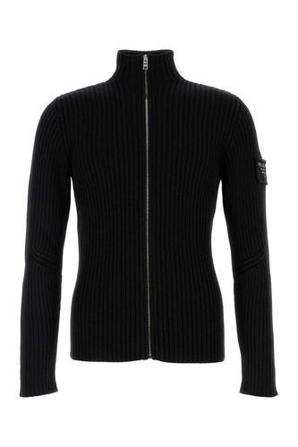 Prada Black Wool Cardigan - Prada - Modalova