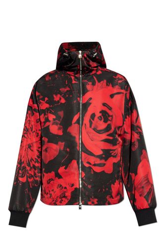 Graphic Printed Hoodie - Alexander McQueen - Modalova