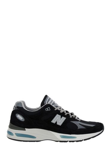 Low Top Sneakers With Logo Detail In Suede And Tech Fabric Man - New Balance - Modalova