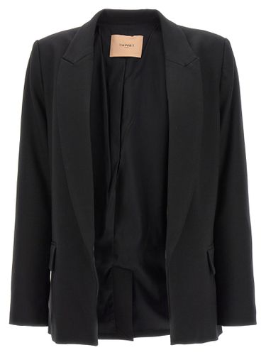 Single-breasted Blazer Jacket - TwinSet - Modalova