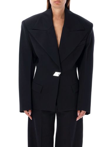 The Attico Blazer Big Shoulders - The Attico - Modalova