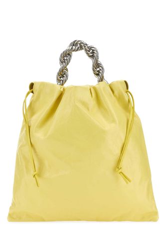 Yellow Leather Bucket Bag - Jil Sander - Modalova