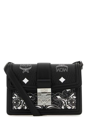 Printed Canvas Small Tracy Shoulder Bag - MCM - Modalova