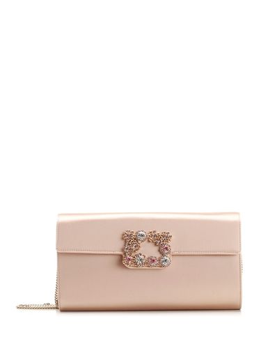 Roger Vivier Satin Clutch Bag - Roger Vivier - Modalova