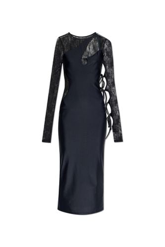 Dress With Lace - Versace Jeans Couture - Modalova