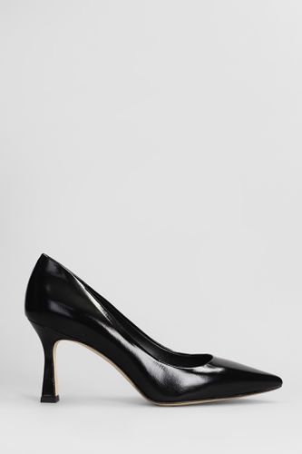 Julie Dee Pumps In Black Leather - Julie Dee - Modalova