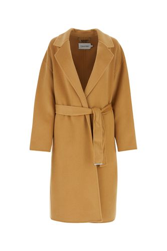 Calvin Klein Df Wool Wrap Coat - Calvin Klein - Modalova