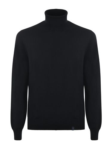 Fay Black Virgin Wool Jumper - Fay - Modalova