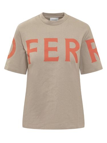 Ferragamo Manifesto T-shirt - Ferragamo - Modalova