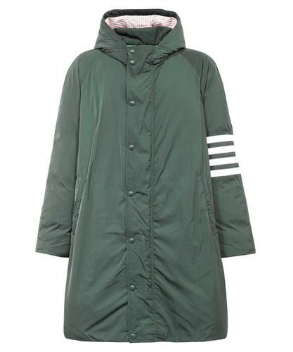 Bar Football Sideline Parka In Poly Twill - Thom Browne - Modalova