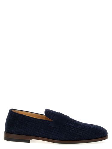 Woven Suede Loafers - Brunello Cucinelli - Modalova