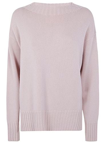 Long Sleeves Crew Neck Oversized Sweater - Drumohr - Modalova