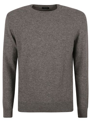 Zegna Round Neck Sweater - Zegna - Modalova