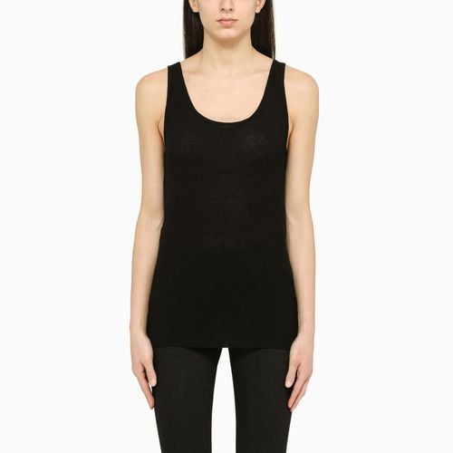 Semi-transparent Tank Top - Saint Laurent - Modalova