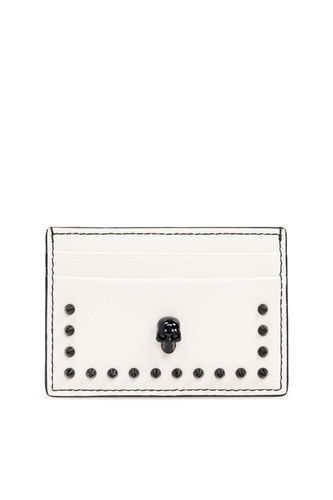 Skull Stud Embellished Card Holder - Alexander McQueen - Modalova