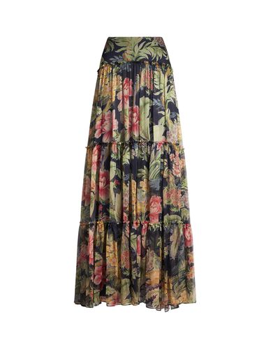 Etro Printed Silk Long Skirt - Etro - Modalova