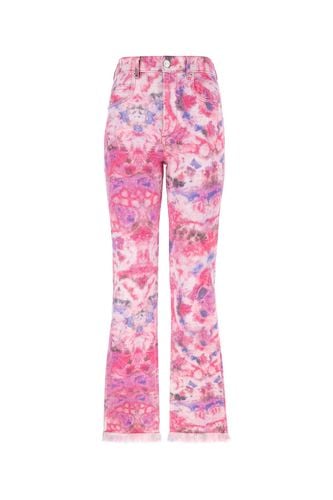 Printed Denim Belvira Jeans - Marant Étoile - Modalova