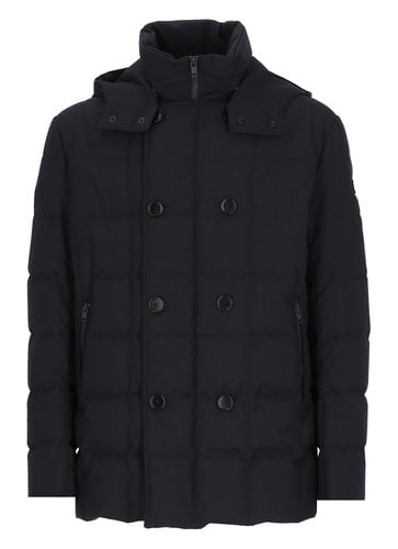 Faux Double-breasted Down Jacket - Fay - Modalova